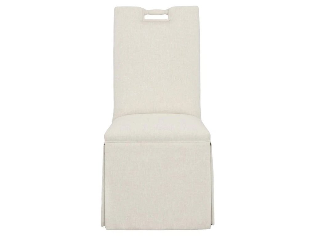 Pull Tall Back Skirted Dining Chair  - image 2