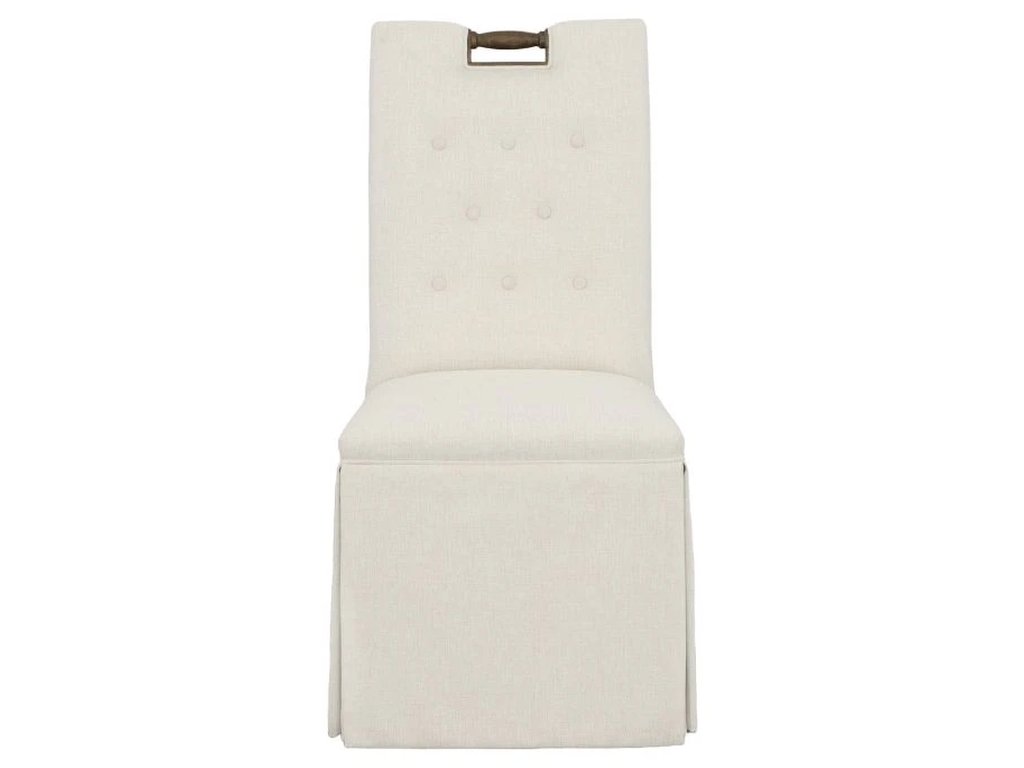 Pull Tall Back Skirted Dining Chair  - image 2