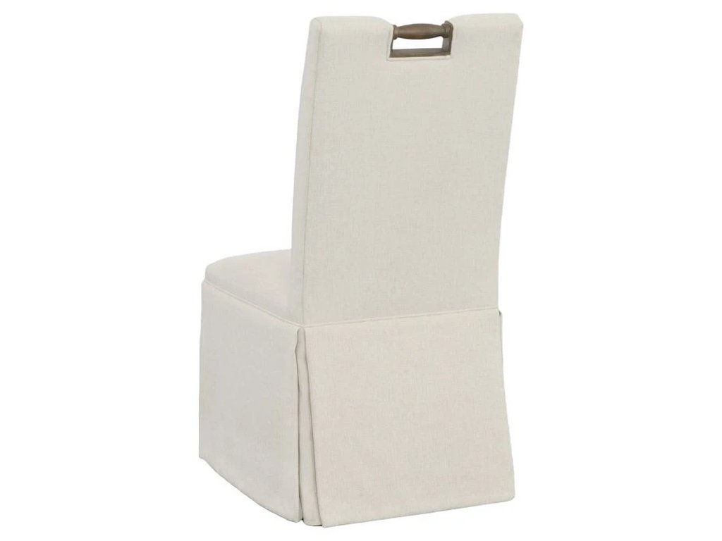 Pull Tall Back Skirted Dining Chair  - image 1