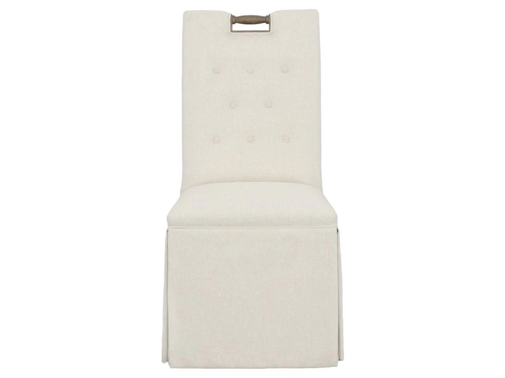 Pull Tall Back Skirted Dining Chair  - image 2