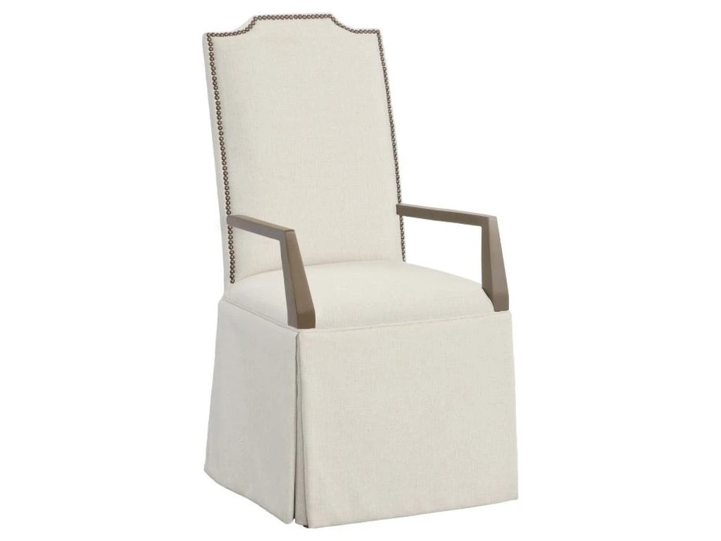 Empire Tall Back Skirted Arm Chair  - image 1