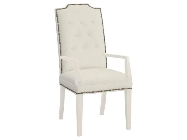 Empire Tall Button Back Arm Chair 