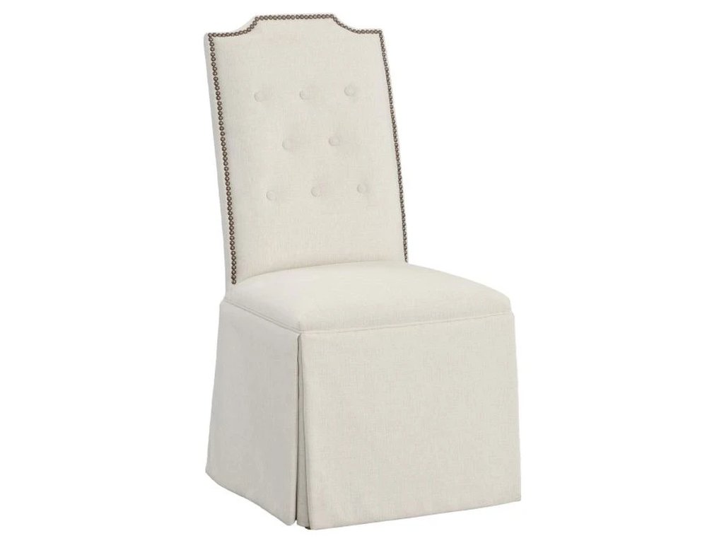 Empire Tall Back Skirted Dining Chair  - main image