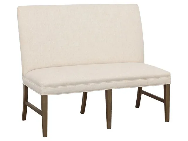 Straight Back Armless Banquette 48 