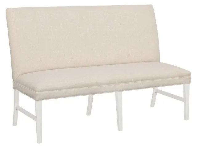 Straight Back Armless Banquette 60 
