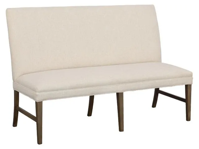 Straight Back Armless Banquette 60 