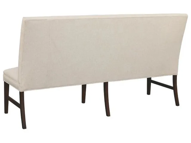 Straight Back Armless Banquette 72  - Alternative View