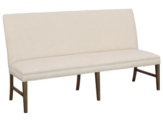 Straight Back Armless Banquette 72 