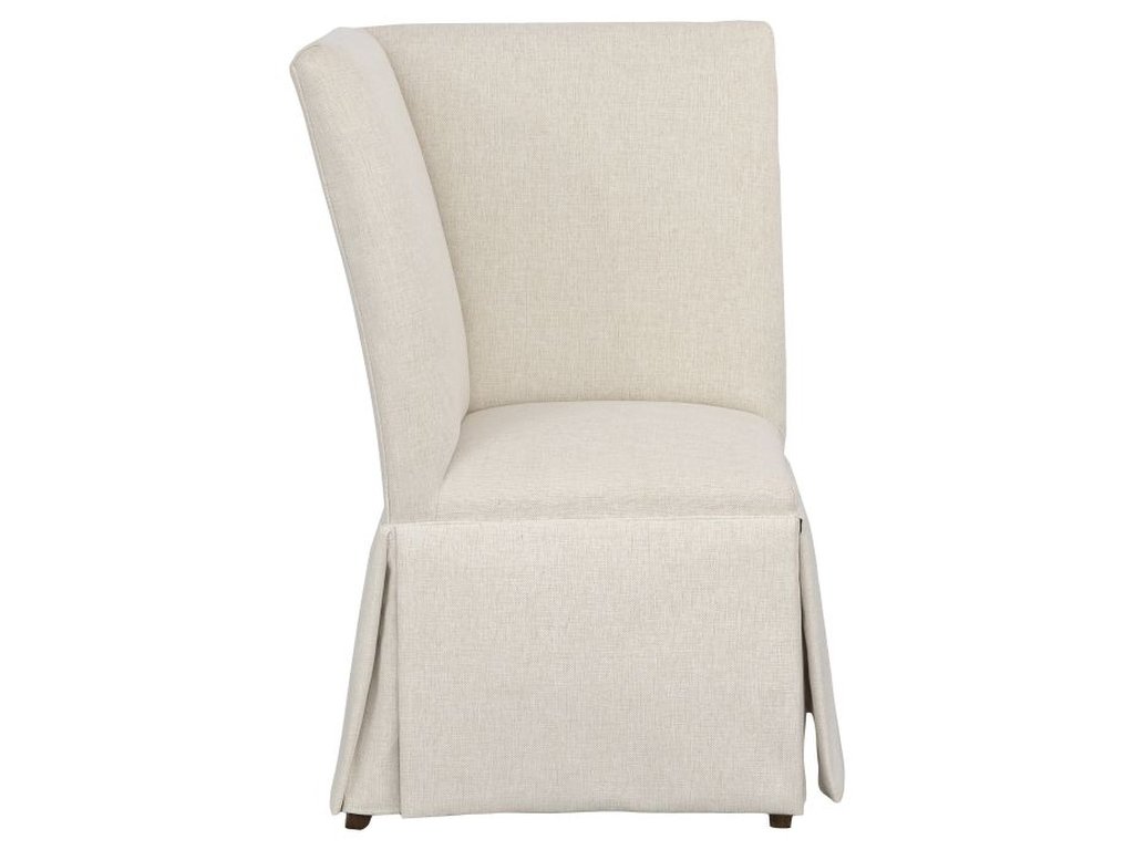 Straight Back Skirted Corner Chair Banquette  - image 3
