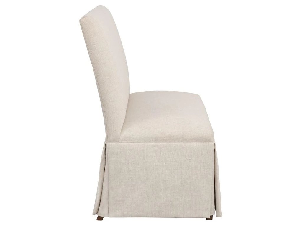 Straight Back Skirted Armless Banquette 48  - image 3
