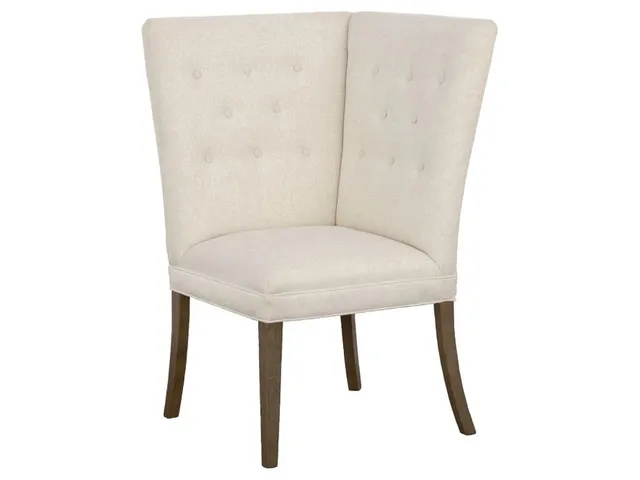 Straight Back Corner Chair Banquette 