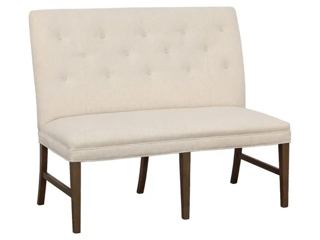 Straight Back Armless Banquette 48 