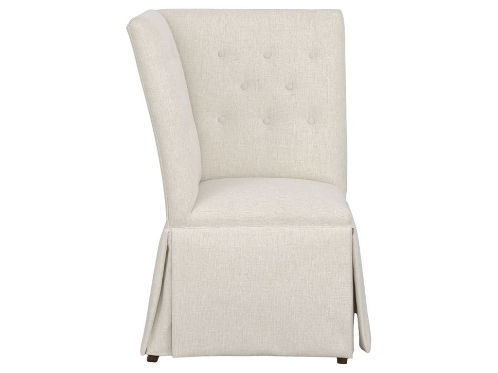 Straight Back Skirted Corner Chair Banquette  - image 3