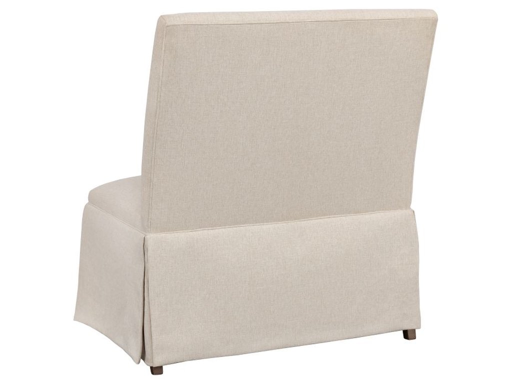 Straight Back Skirted Armless Banquette 36  - image 1