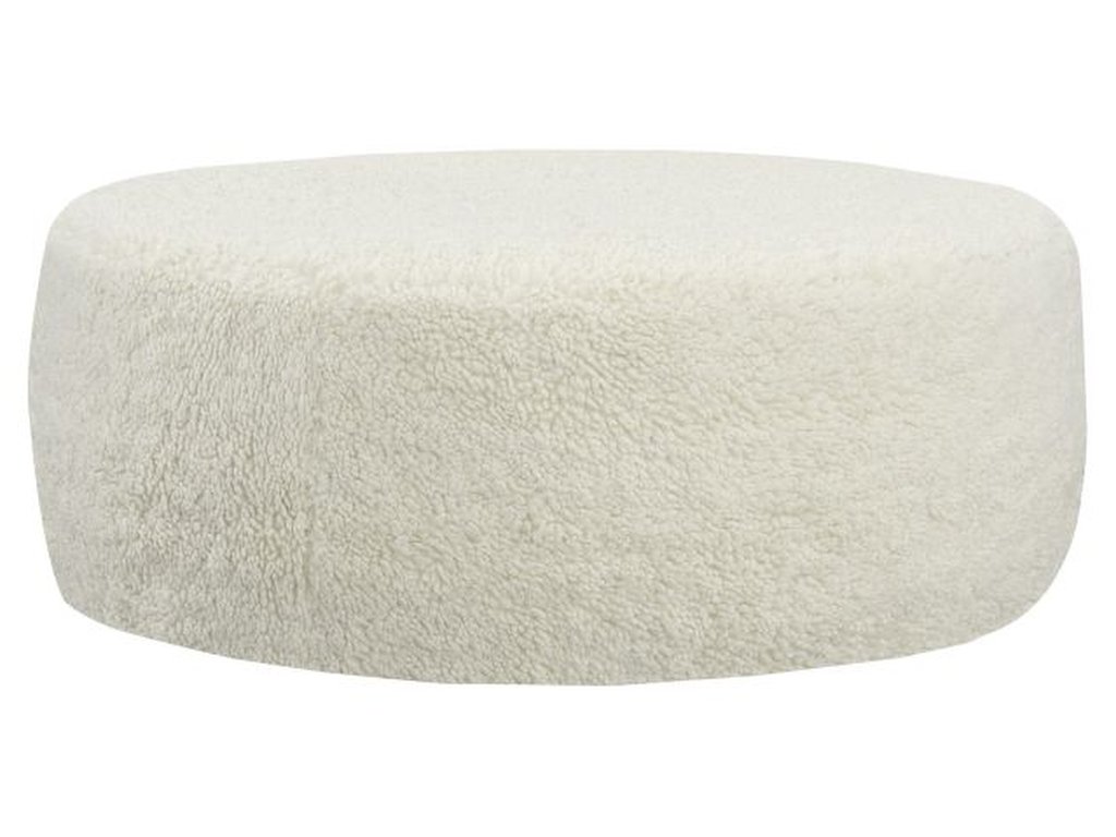 Shiloh Round Cocktail Ottoman  - main image