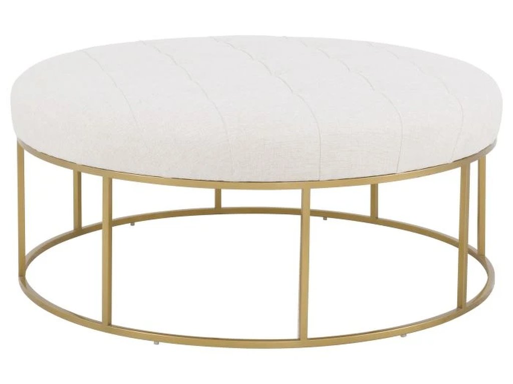 Soren Round Ottoman  - main image