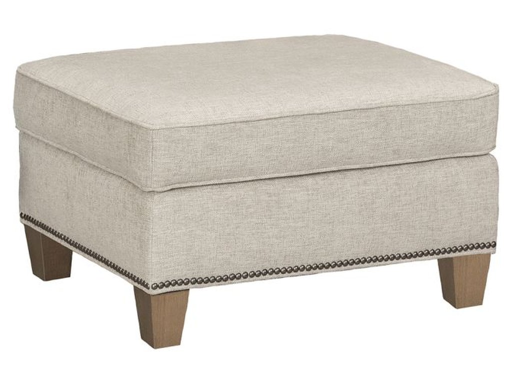 English Arm Ottoman  - main image
