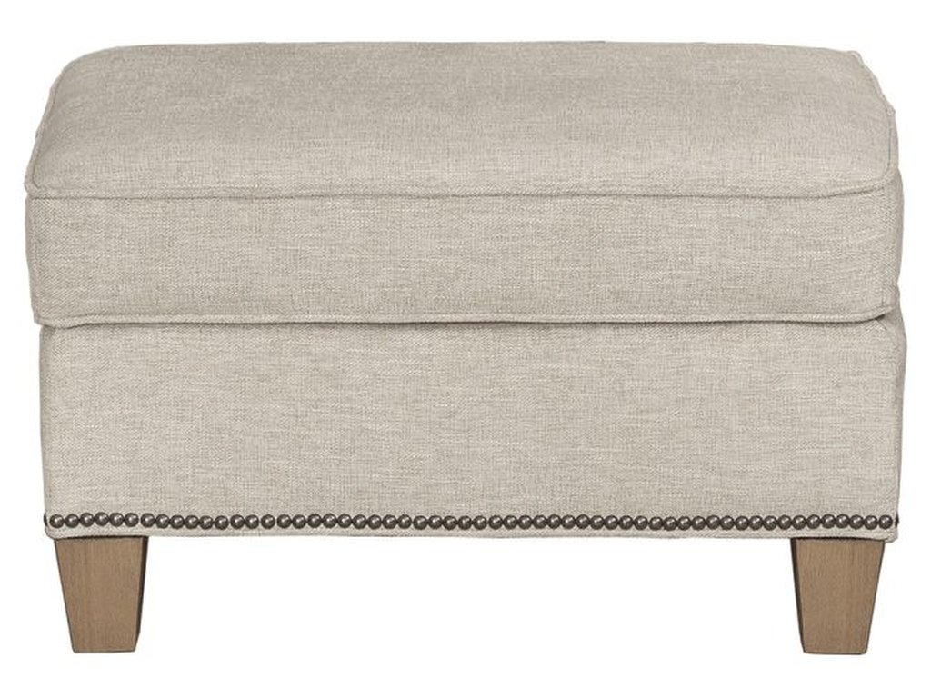 English Arm Ottoman  - image 1