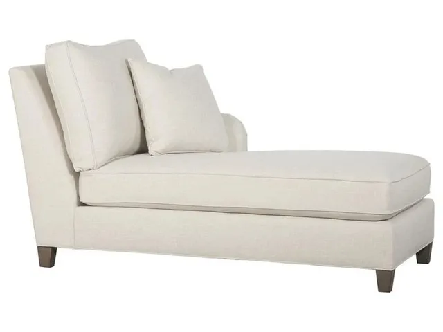 English Arm Right Arm Facing Chaise  - Alternative View