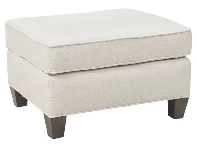 English Arm Ottoman 