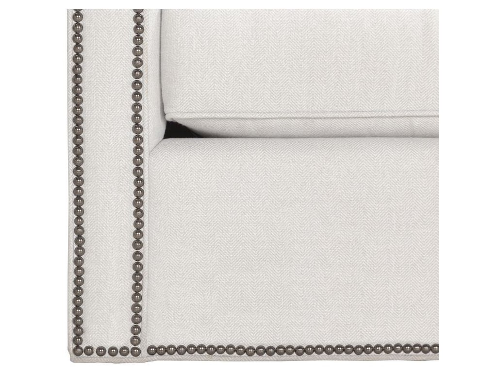 Welted Slope Arm Swivel Chair  - image 4