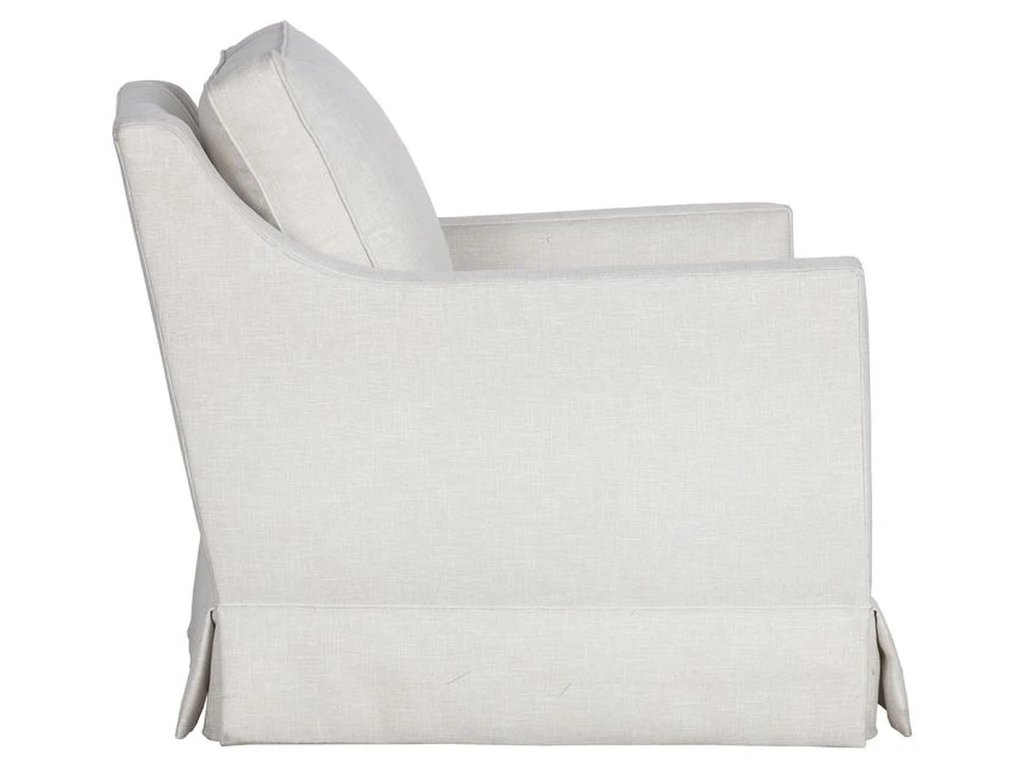 Welted Slope Arm Swivel Glider  - image 3