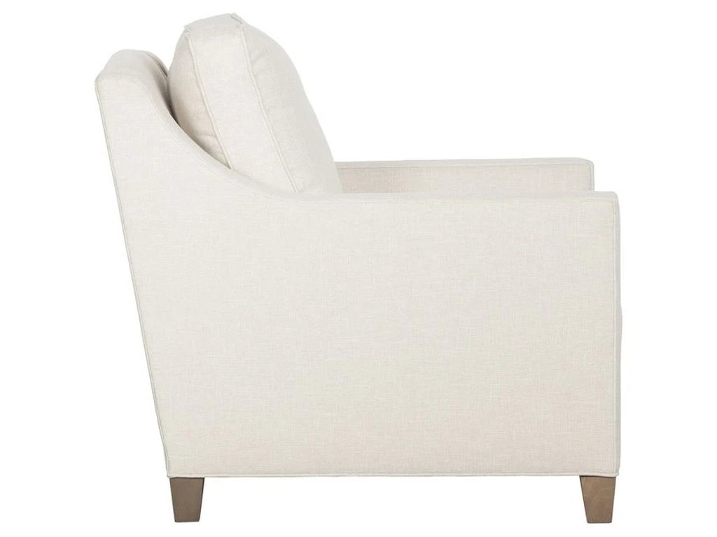 Welted Slope Arm Lounge Chair  - image 3