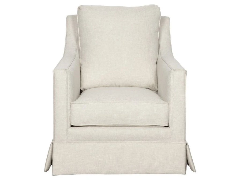 Welted Slope Arm Lounge Chair  - image 2