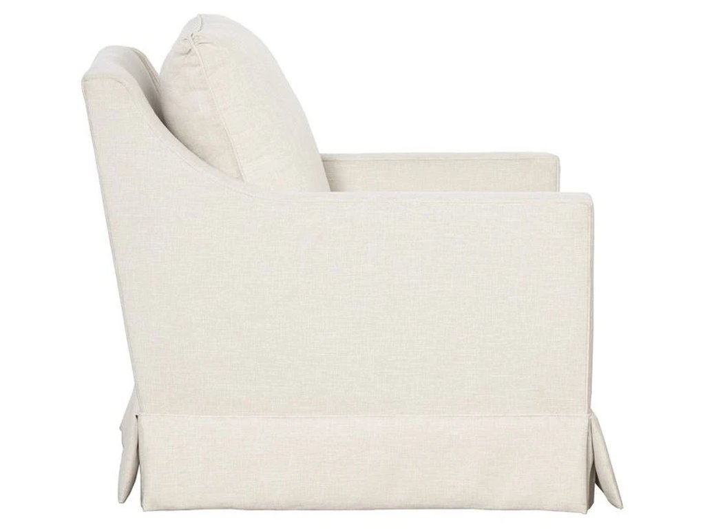 Welted Slope Arm Lounge Chair  - image 3