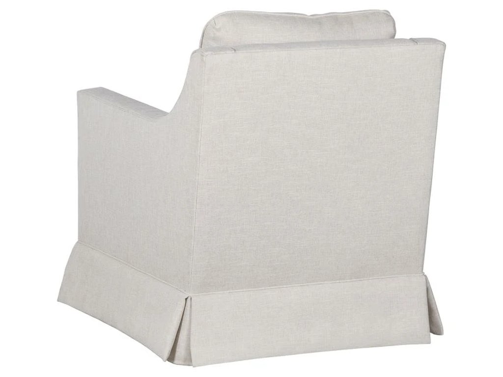Welted Slope Arm Swivel Glider  - image 1