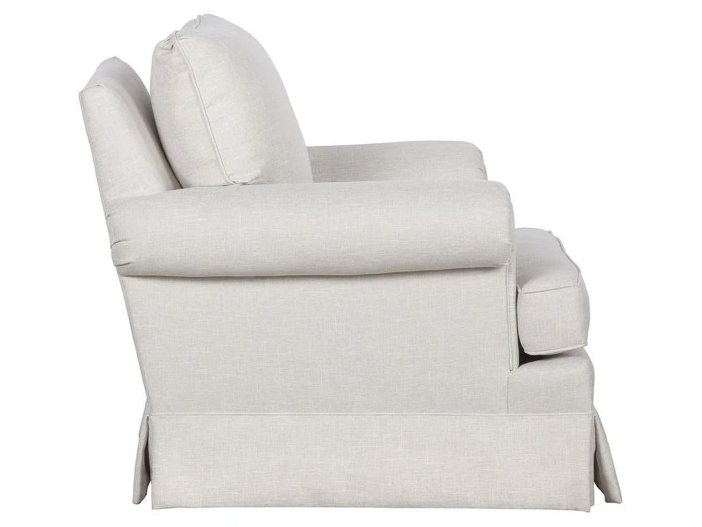 Welted Panel Arm Swivel Glider  - image 3