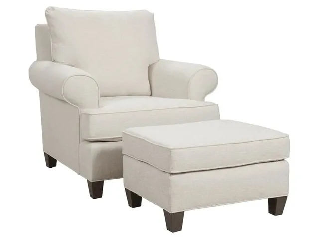 Welted Sock Arm Ottoman 