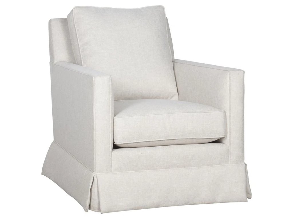 Welted Track Arm Swivel Glider  - main image