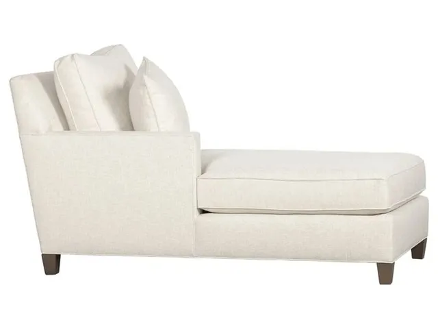 Welted Track Arm Left Arm Facing Chaise  - Alternative View