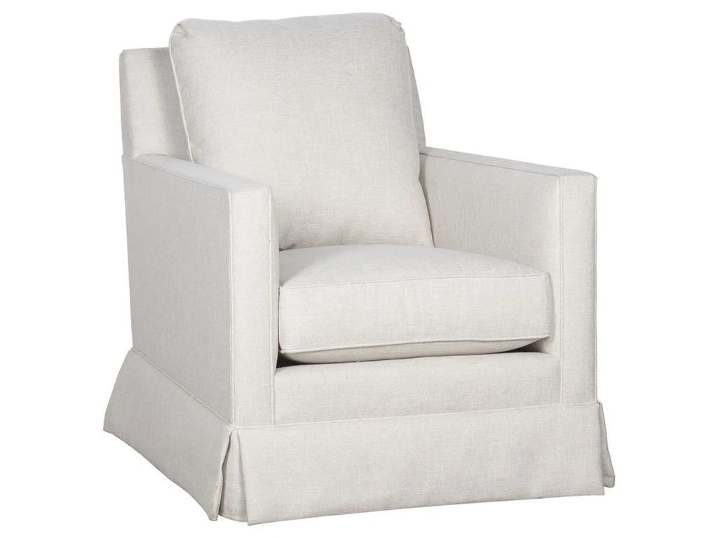 Welted Track Arm Swivel Glider  - main image