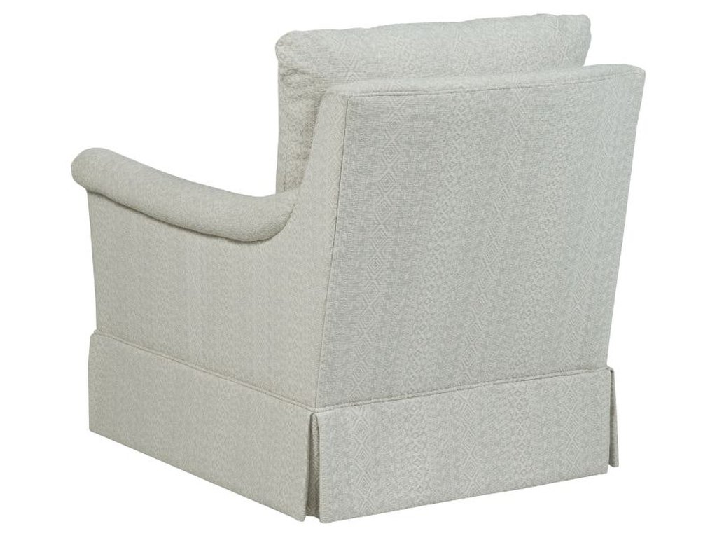 Olivia Skirted Swivel Chair  - image 2