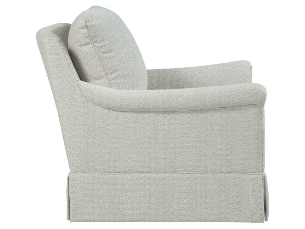 Olivia Skirted Swivel Chair  - image 4
