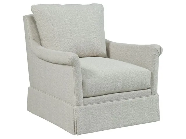 Olivia Skirted Swivel Glider 