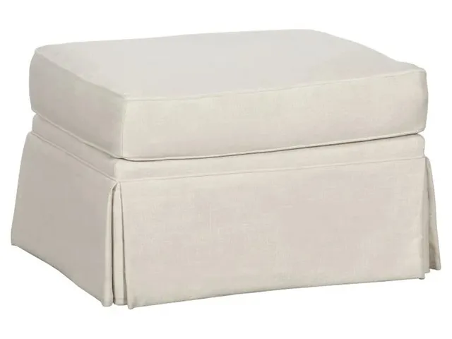 Skirted Ottoman 