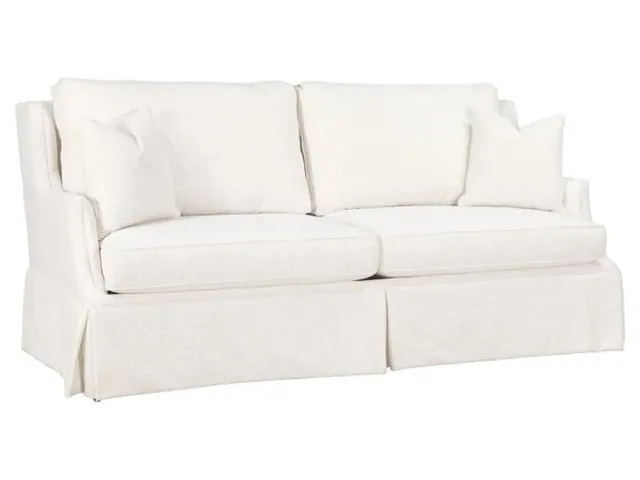 87 Skirted Sofa 
