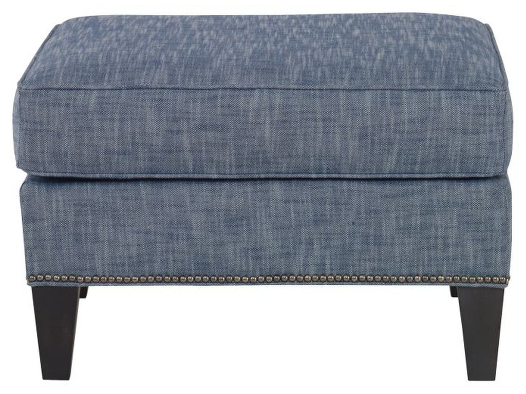 Ottoman With Tapered Leg  - image 1