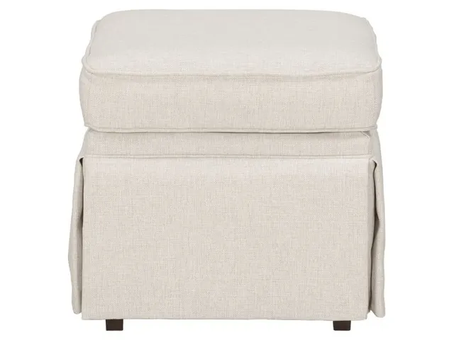 Skirted Ottoman  - Alternative View
