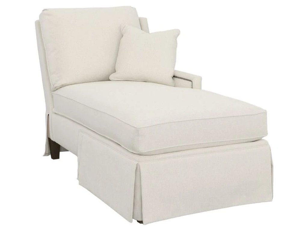 Skirted Right Arm Chaise  - main image