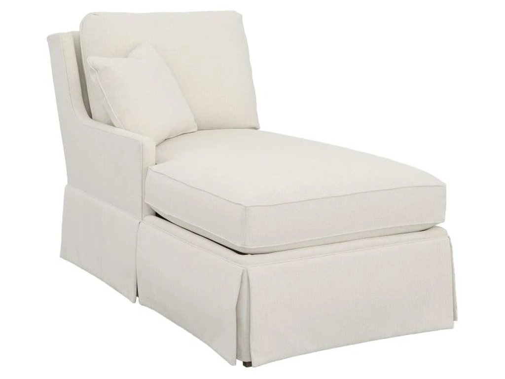 Skirted Left Arm Chaise  - main image