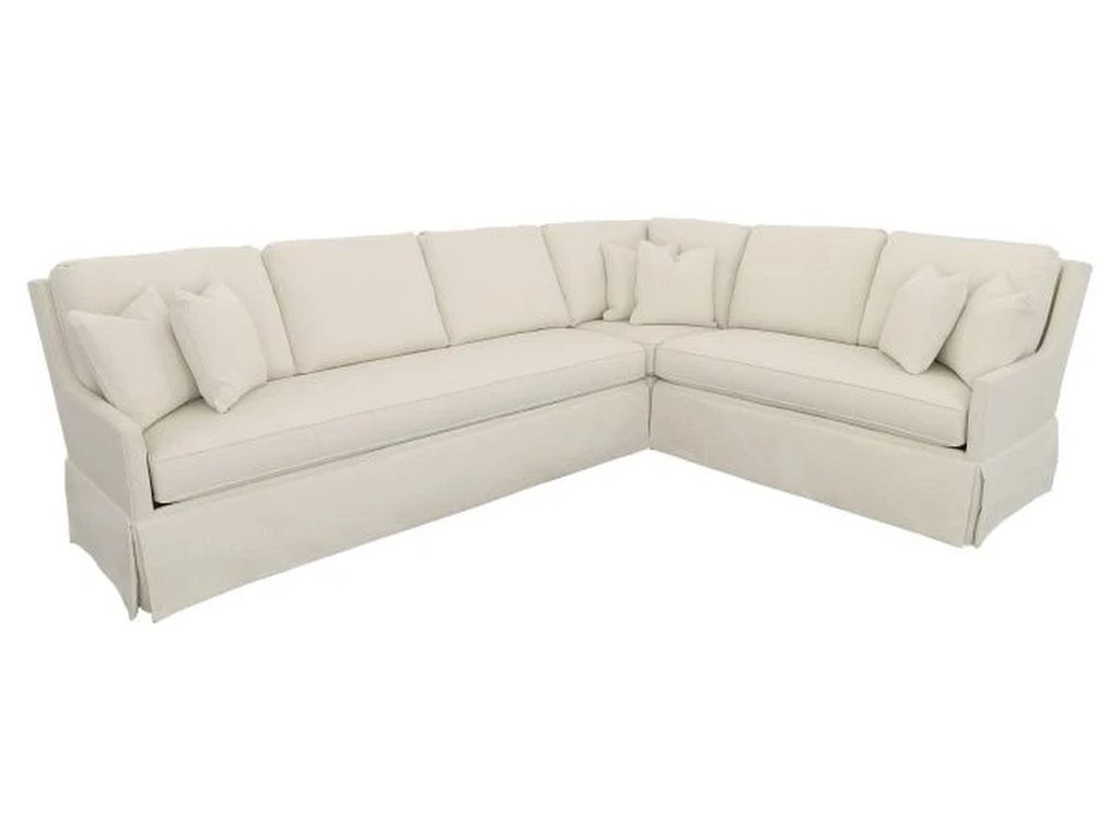 Skirted Right Arm Loveseat  - image 8