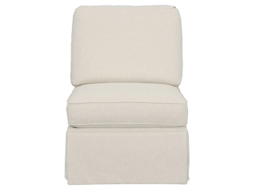 Skirted Armless Sectional Chair  - image 3