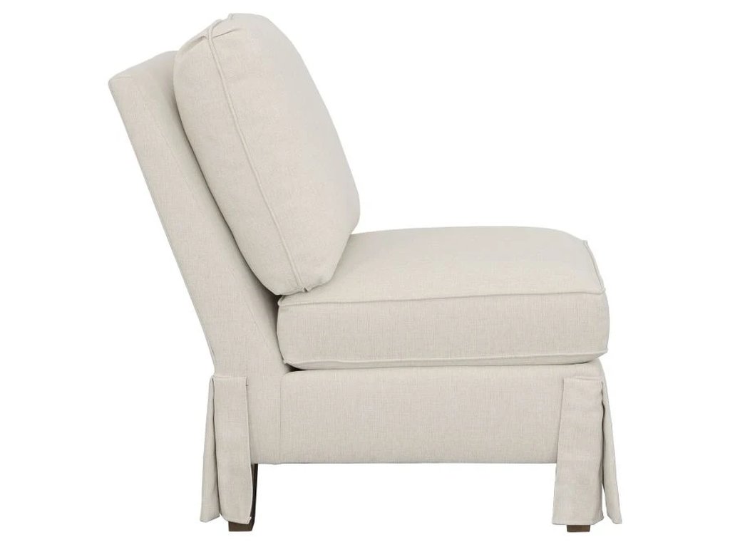 Skirted Armless Sectional Chair  - image 2