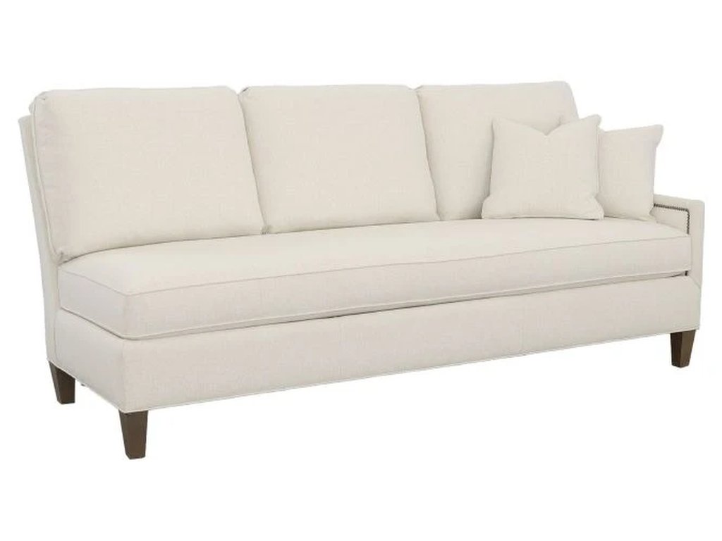 Right Arm Sofa With Tapered Leg  - main image