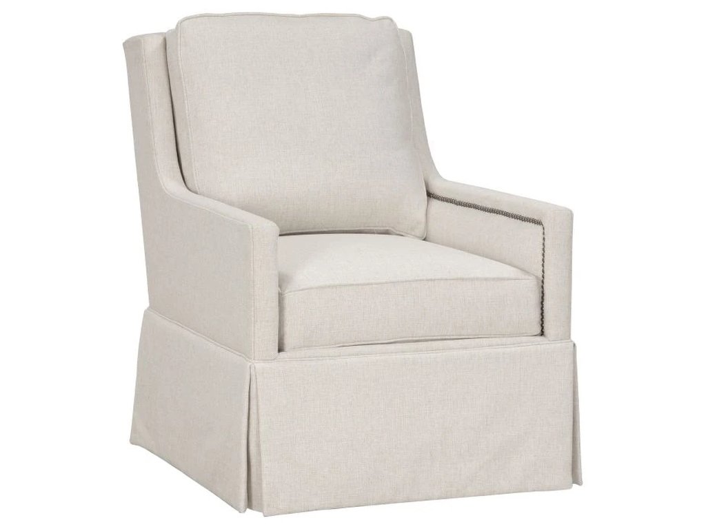 Skirted Swivel Chair  - main image