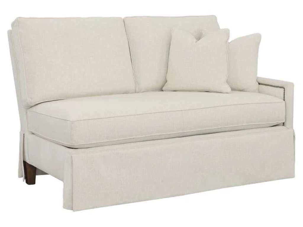 Skirted Right Arm Loveseat  - main image